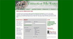 Desktop Screenshot of ctbikeroutes.org